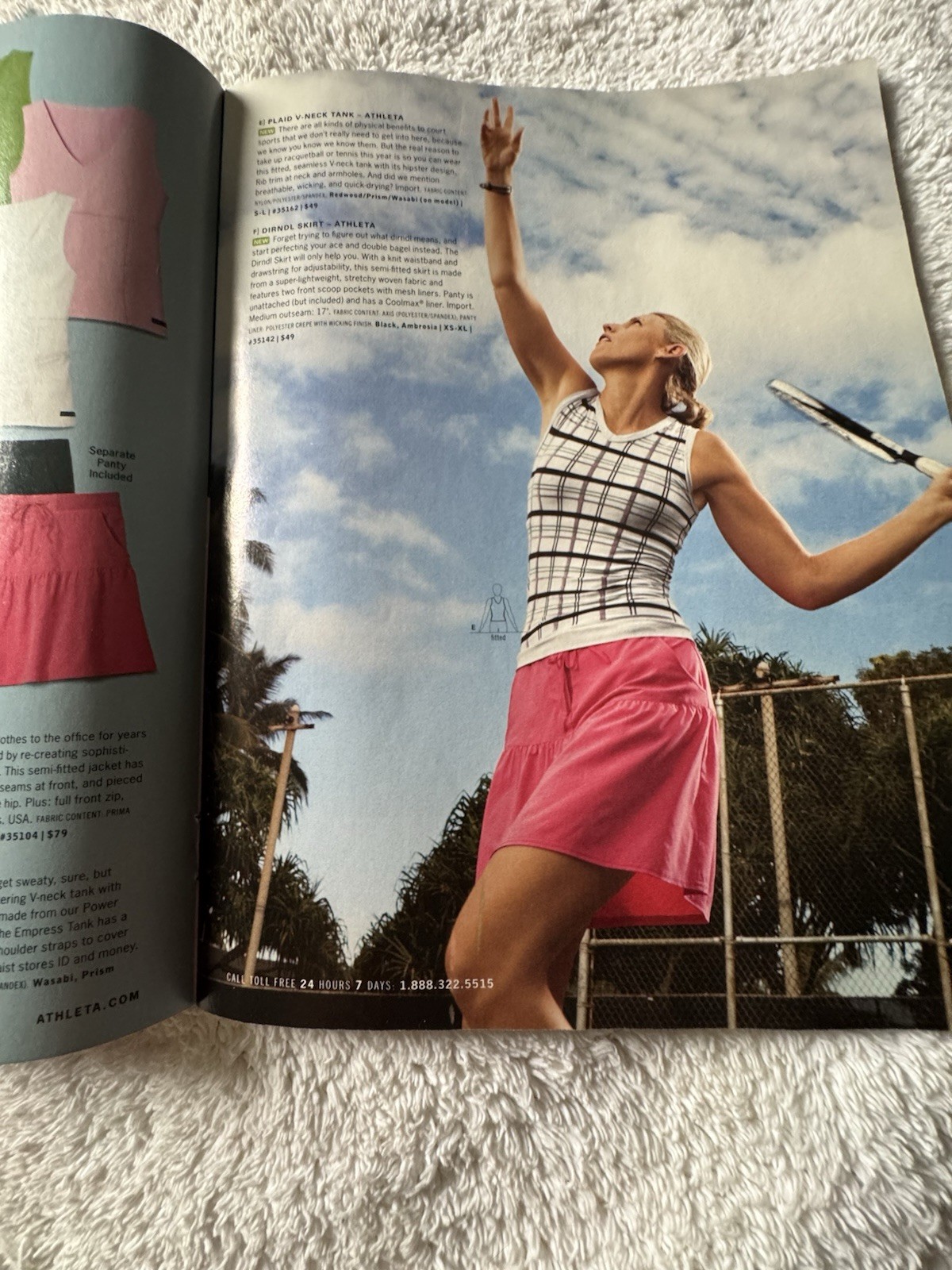 ATHLETA Catalog Spring Preview 2007 72 Pages EXCELLENT Condition