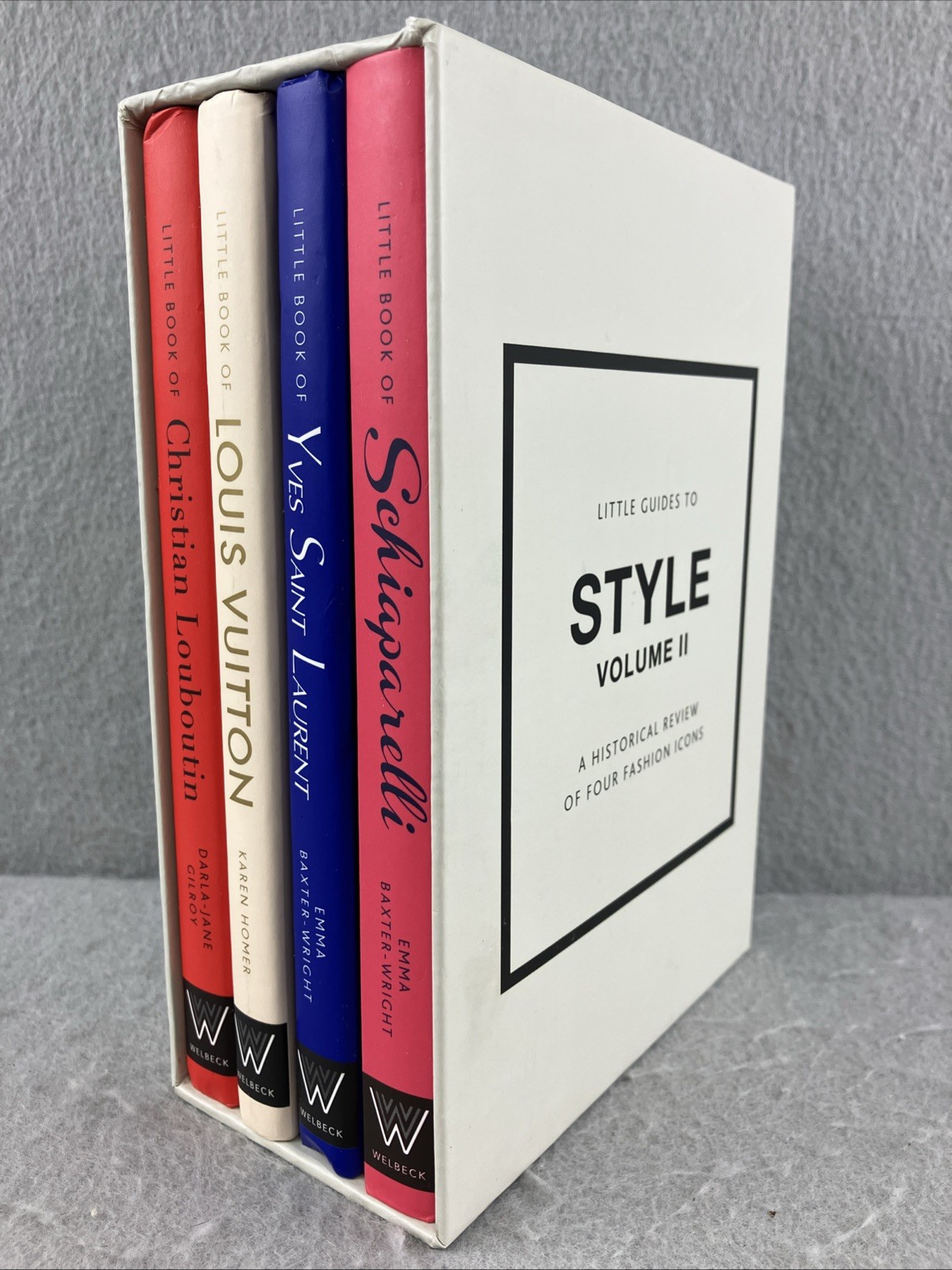 Little Guides to Style II Gift Set A Historical Review Four Fashion LV, CL, YSL