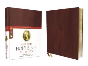 Amplified Holy Bible, XL Edition, Leathersoft, Burgundy .. NEW