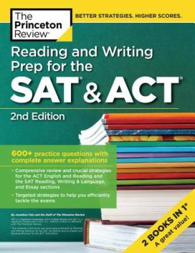 Reading and Writing Prep for the SAT & ACT, 2nd Edition: 600+ Practice Qu – GOOD