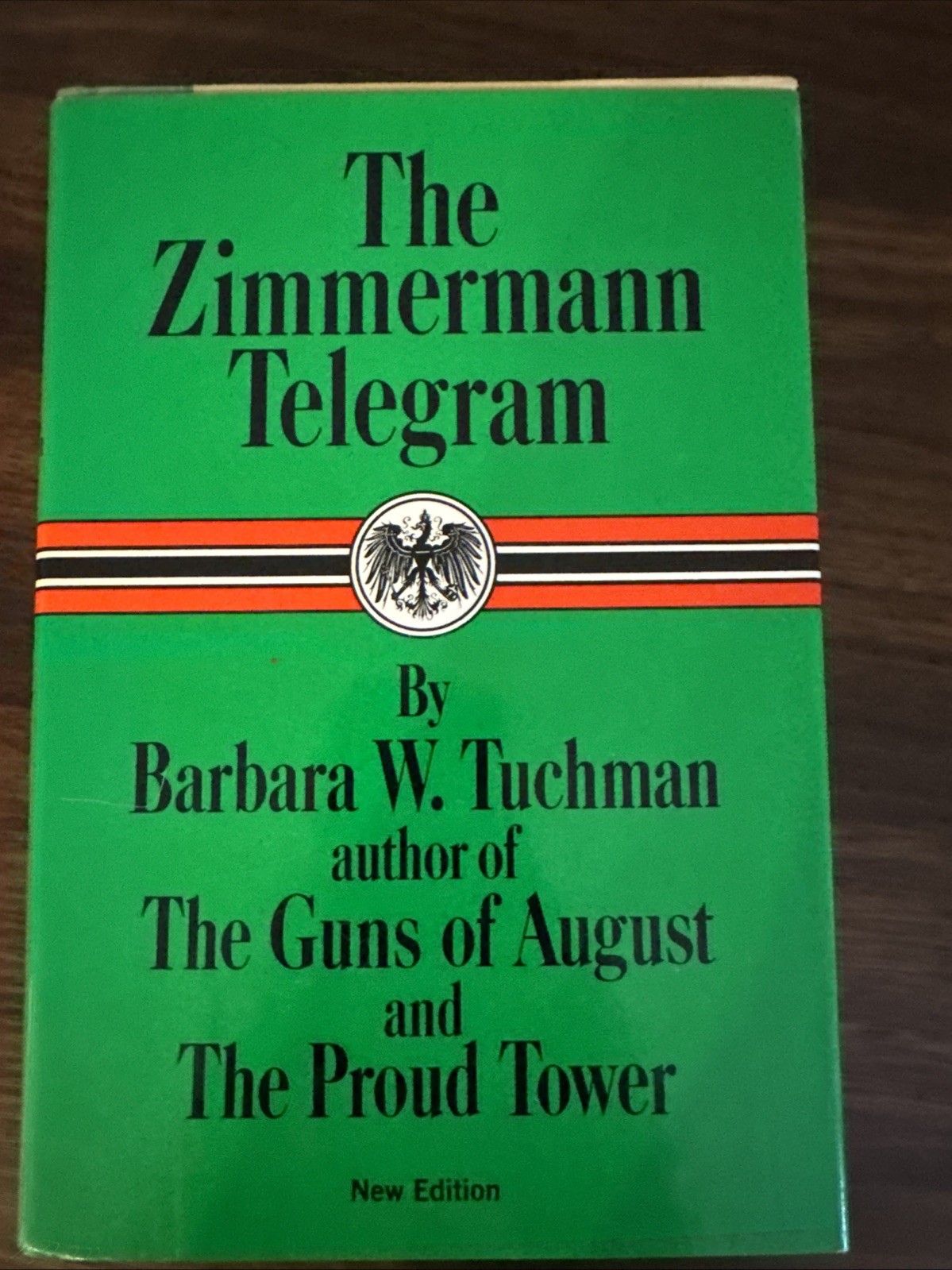 The Zimmerman Telegraph Barbara W. Tuchman HC/DJ 1966 MacMillan
