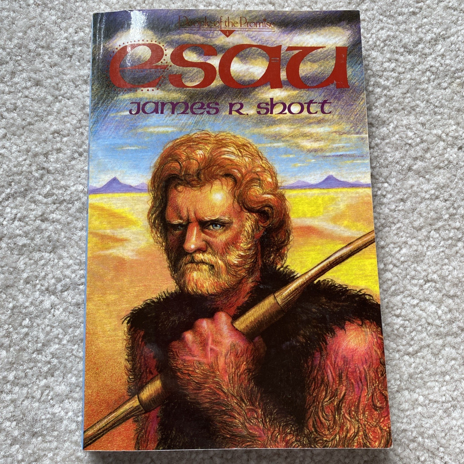 James R Shott Esau People of the Promise 4 Biblical Fiction Paperback 1993 Blue