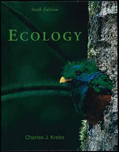 Ecology: The Experimental Analysis of – Hardcover, by Krebs Charles – Acceptable