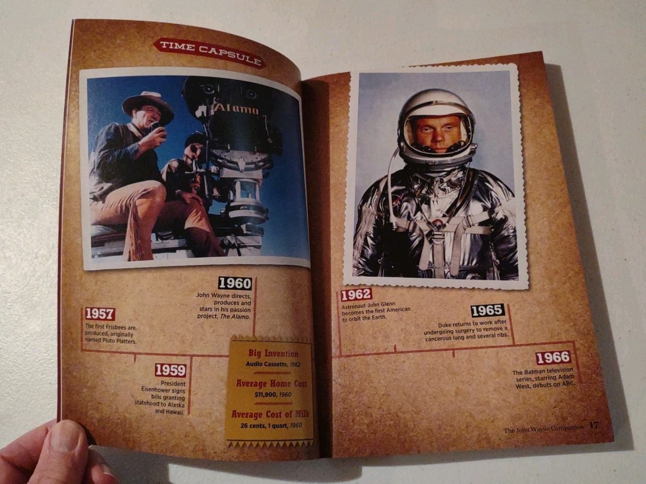 The John Wayne Companion: A – Paperback, by the Official John Wayne Magazine.