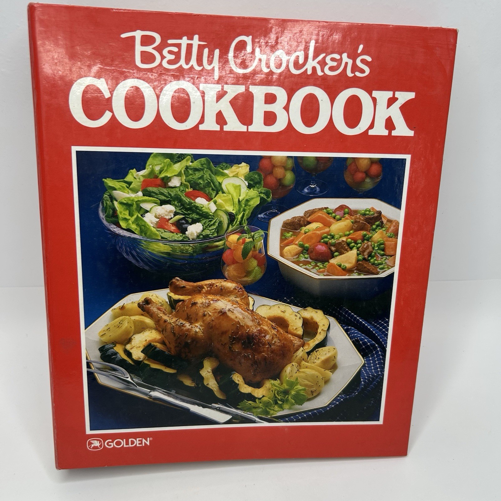 Vintage Betty Crocker’s Cookbook Spiral Bound w/ Index Tabs 1990 – VGC