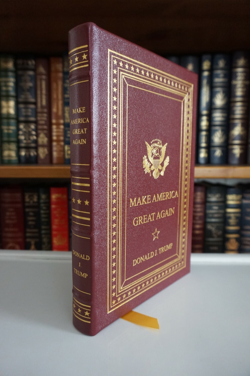 MAKE AMERICA GREAT AGAIN by Donald Trump Gryphon Liberty Classics Leather