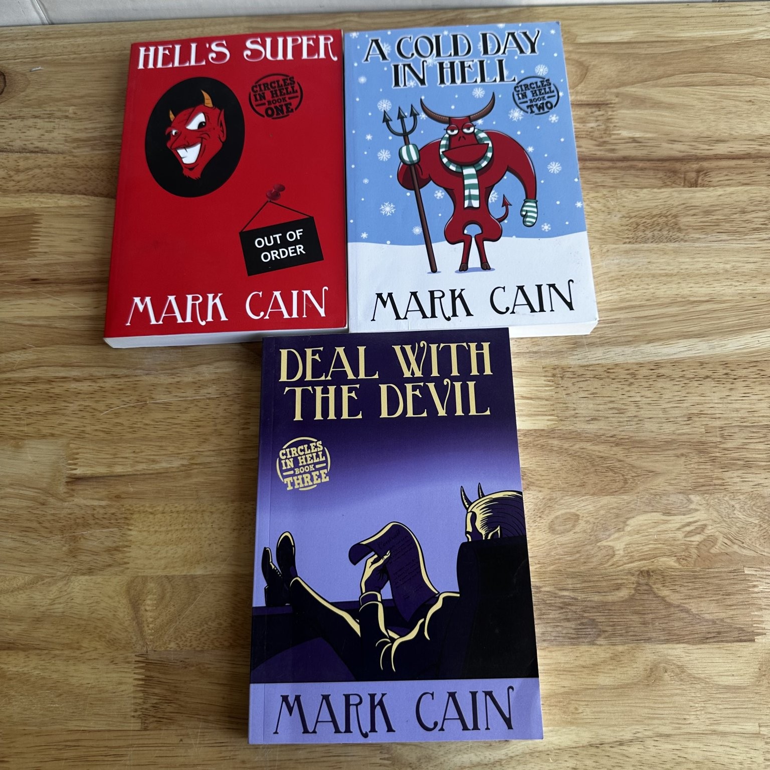 Circles in Hell Series Books 1-3 Mark Cain Hell’s Super A Cold Day Deal with