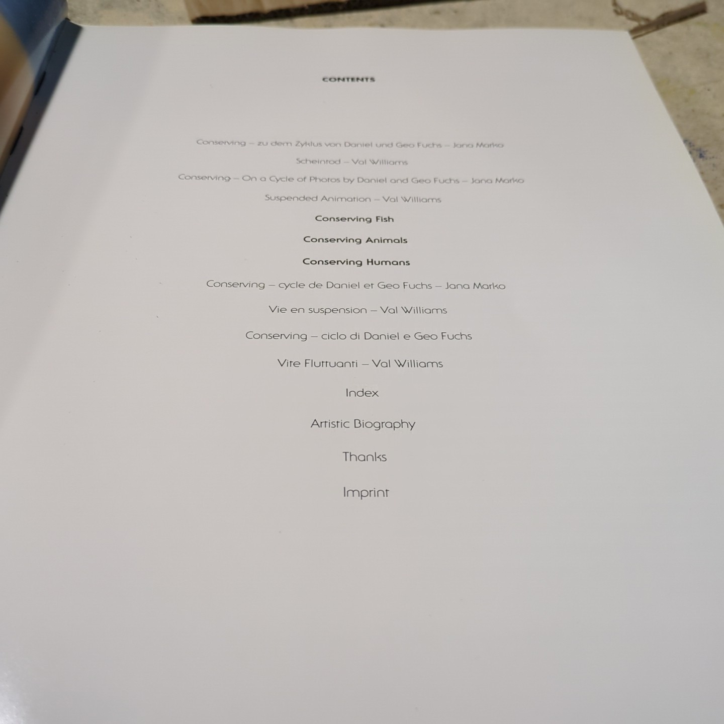 Conserving by Daniel and Geo Fuchs Hardcover Book