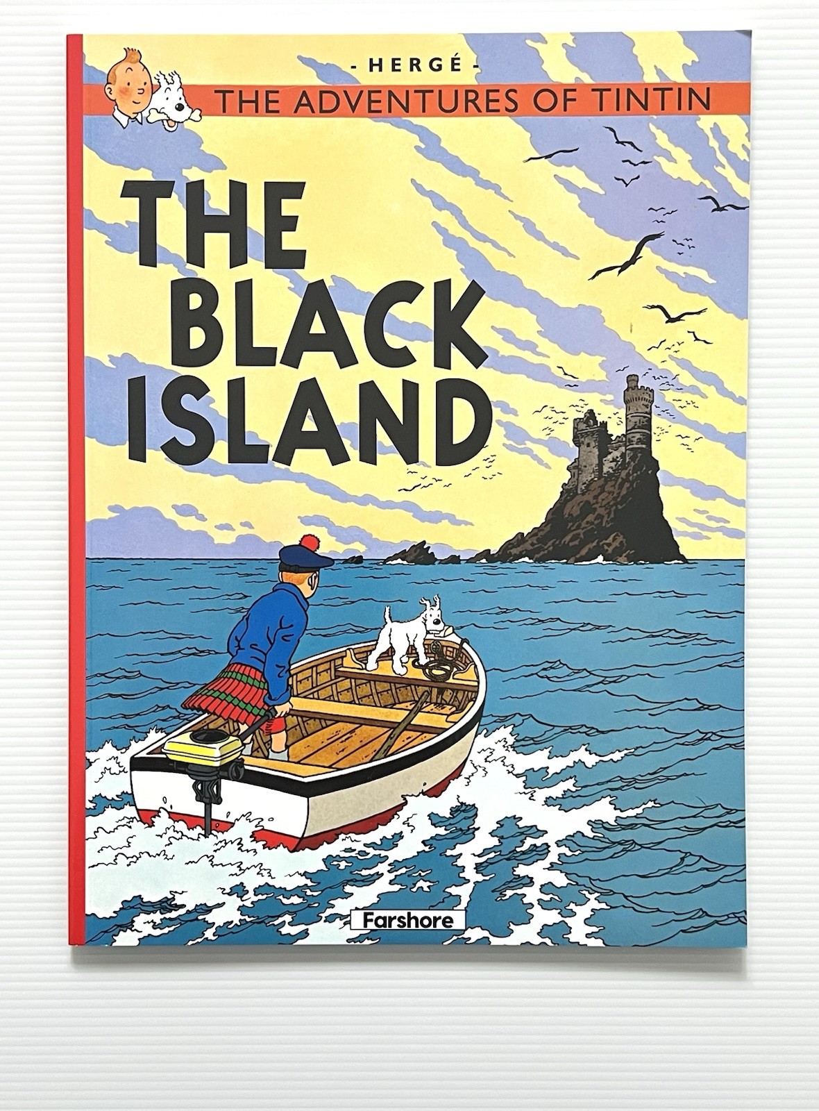 The Adventures of Tintin: The Black Island by Herge Comic Series PB 2018