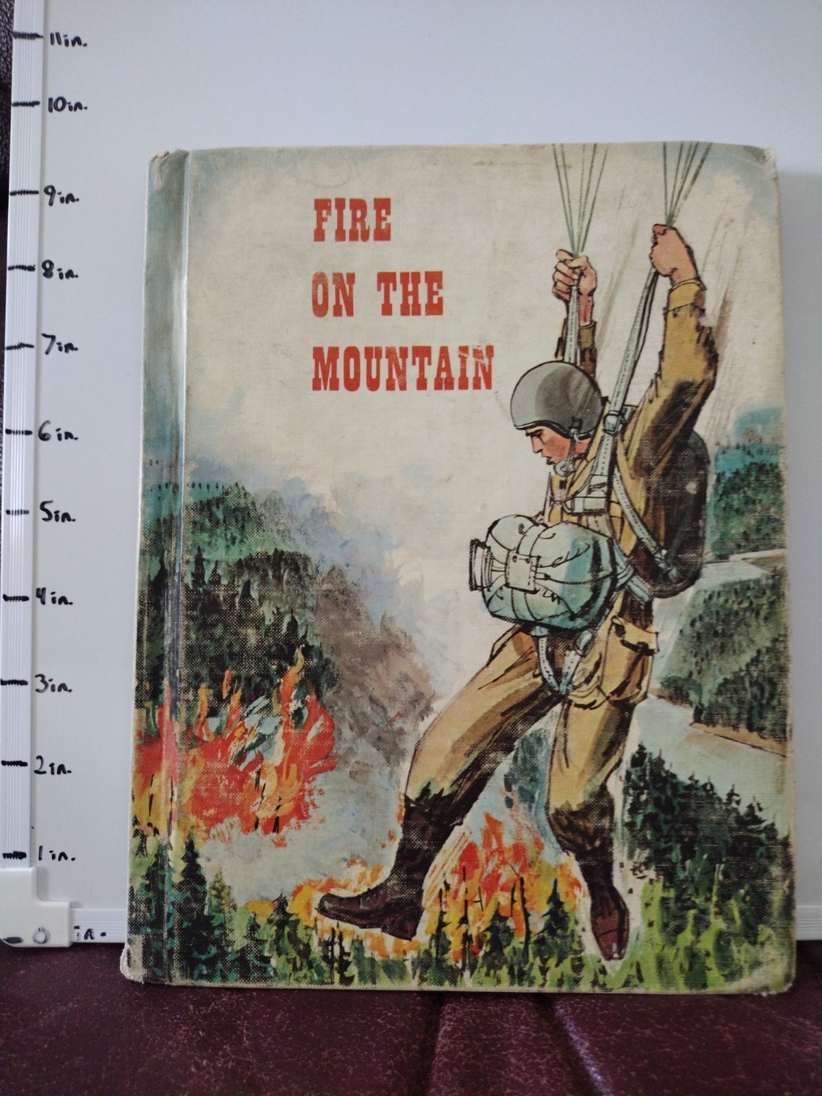 Fire On The Mountain World of Adventure Series Benefic Press 1963 Bamman & White