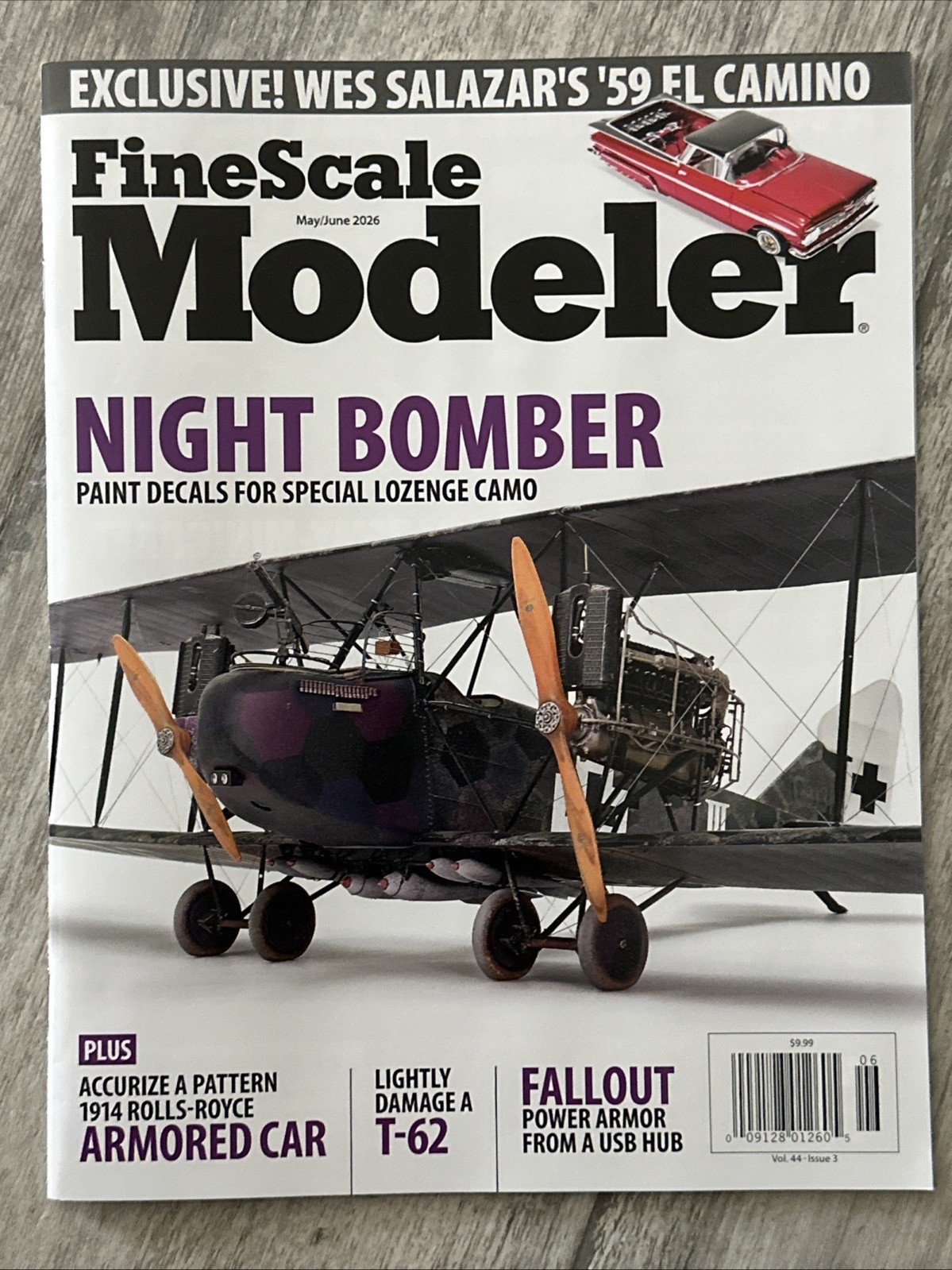 Fine Scale Modeler Magazine May June 2026 Vol 44 Issue 3