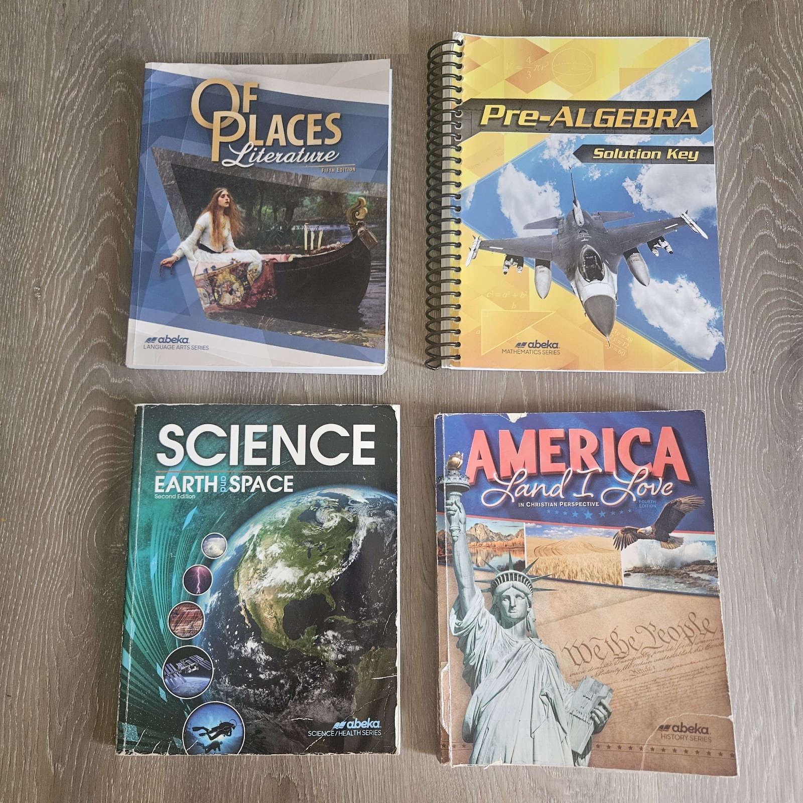 Abeka 8th Grade Student Books
