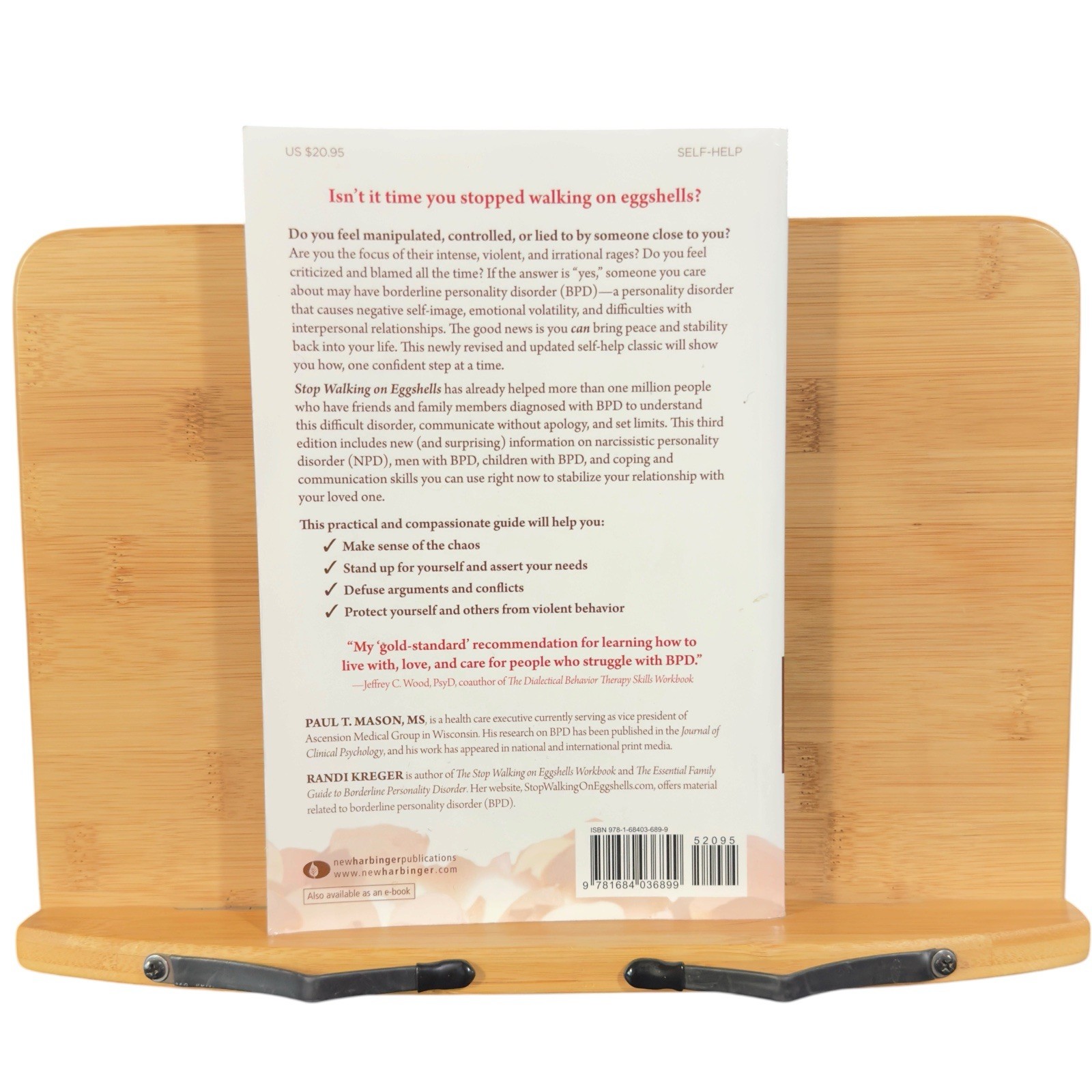 Stop Walking on Eggshells 3rd Ed – Mason & Kreger – BPD Recovery & Boundaries Gu