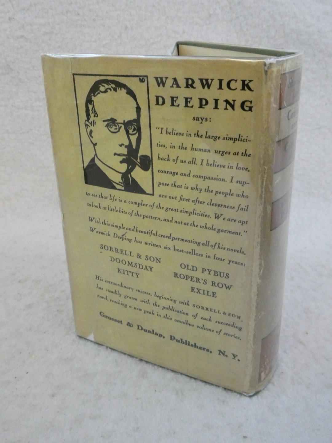 Warwick Deeping STORIES OF LOVE, COURAGE AND COMPASSION 1930 Alfred A. Knopf, NY