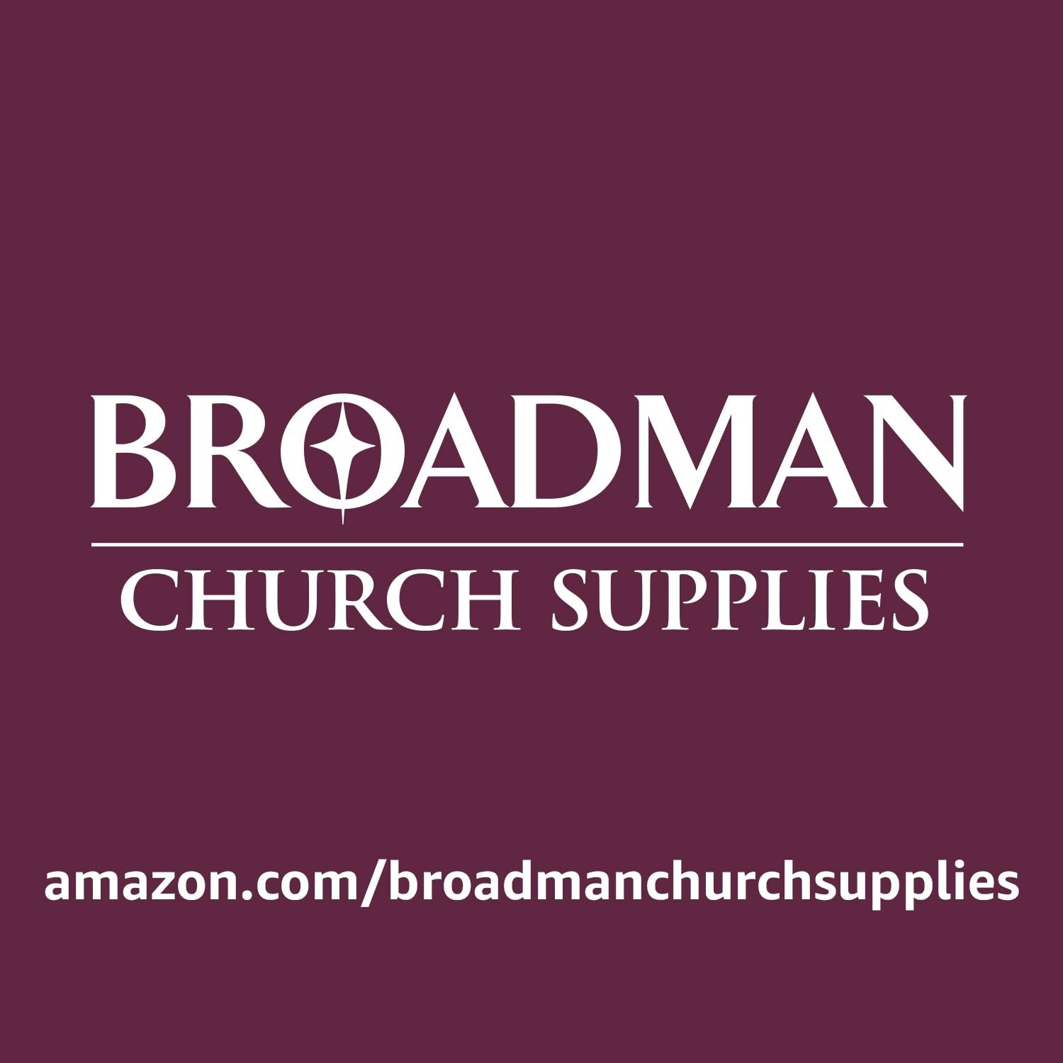 BROADMAN CHURCH SUPPLIES Portable Communion Set, Maroon, 25 Cups