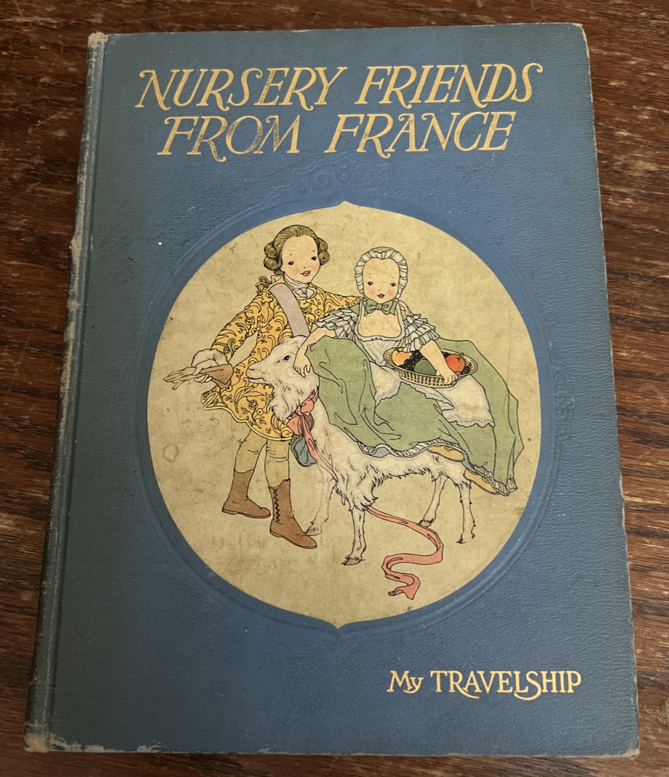 Vintage Nursery Friends From France – My Travelship Hardcover 1927