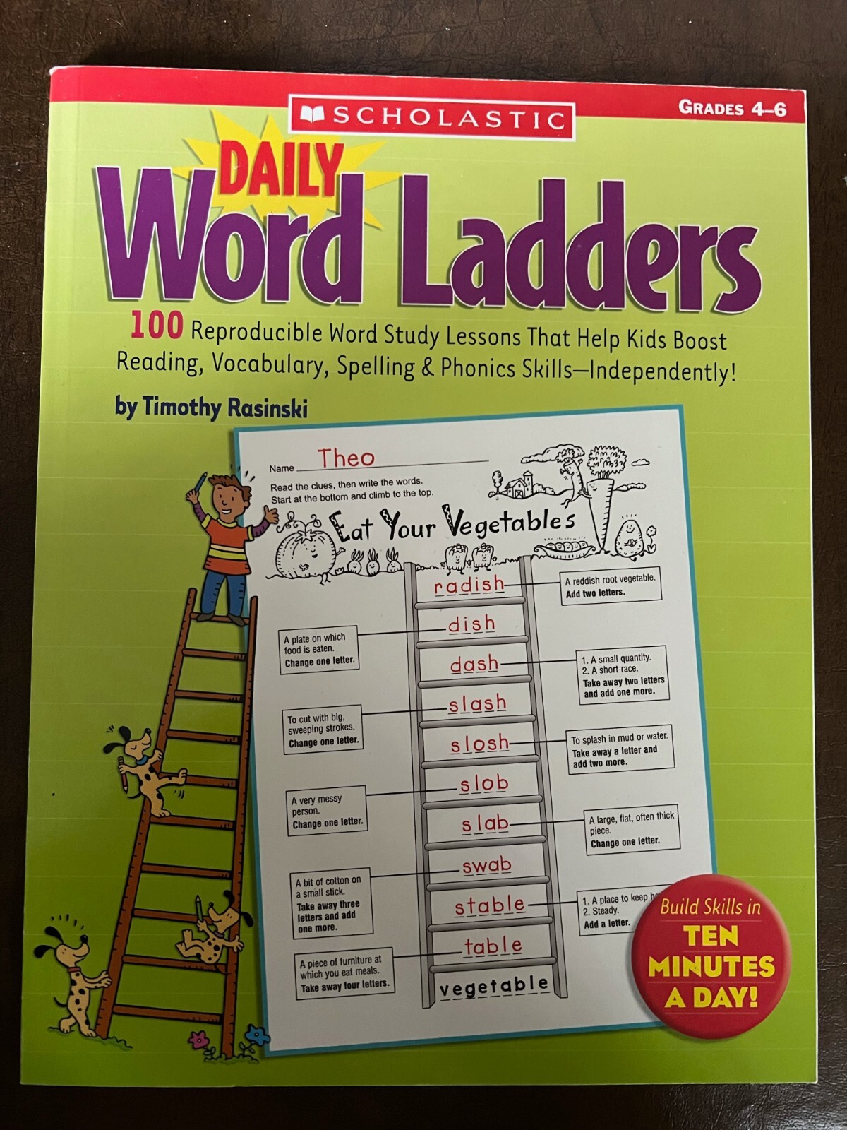 Daily Word Ladders: Grades 4-6 by Timothy V. Rasinski (2005, Trade Paperback)