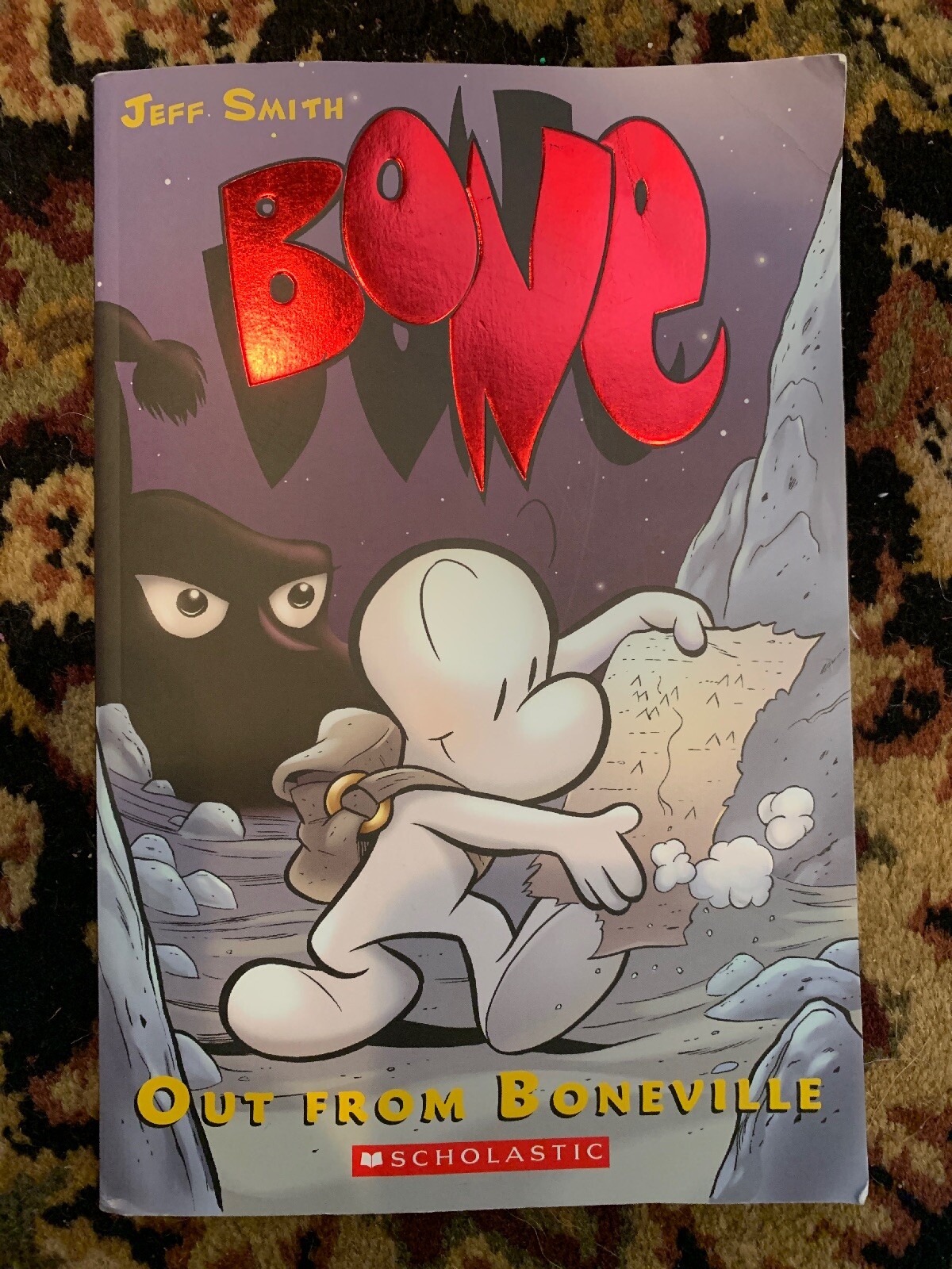 BONE: OUT FROM BONEVILLE (1)- SOFT COVER JEFF SMITH: “NEW” FREE SHIPPING