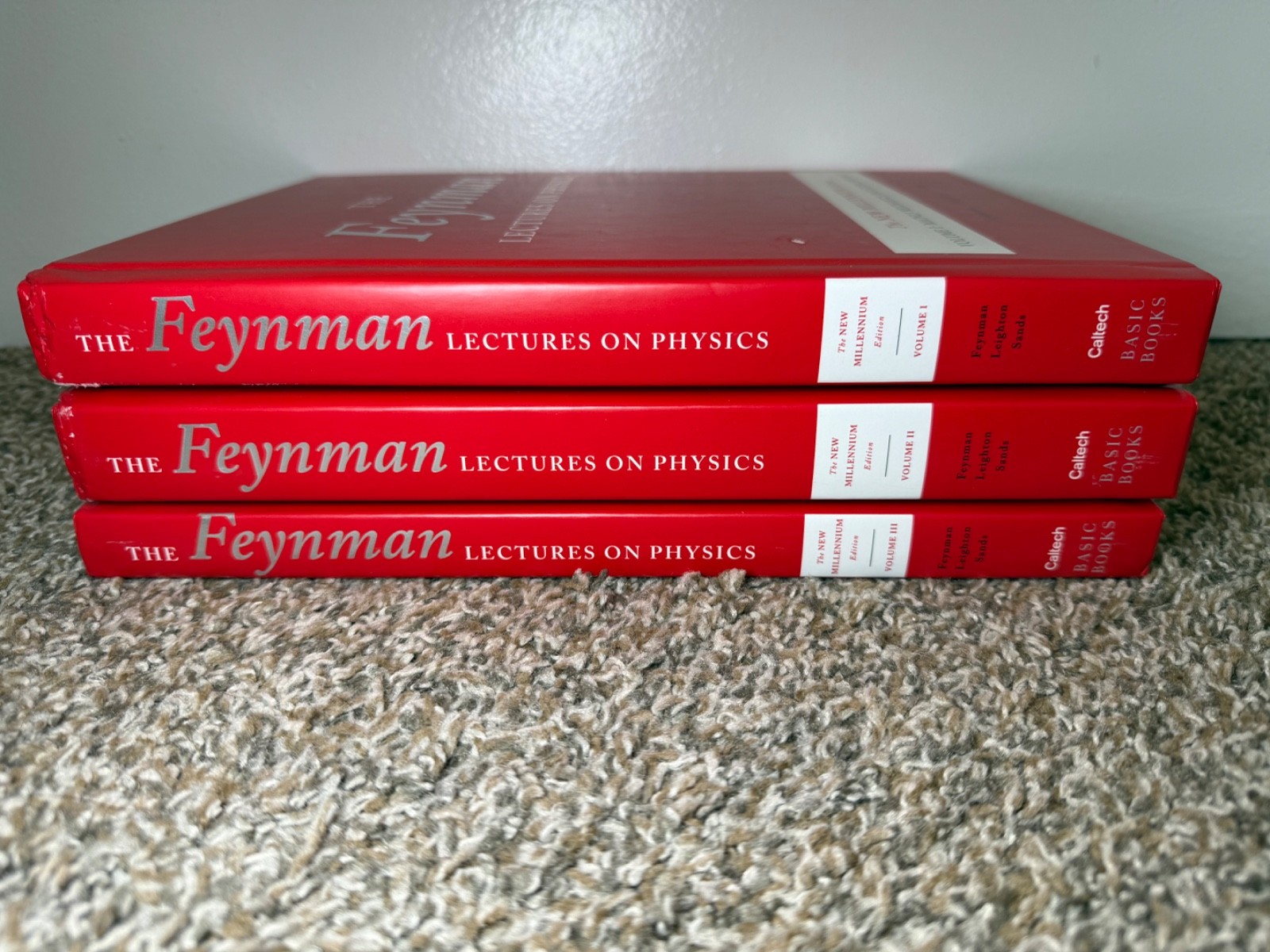 The Feynman Lectures on Physics – New Millennium Edition Complete 3 Volume Set