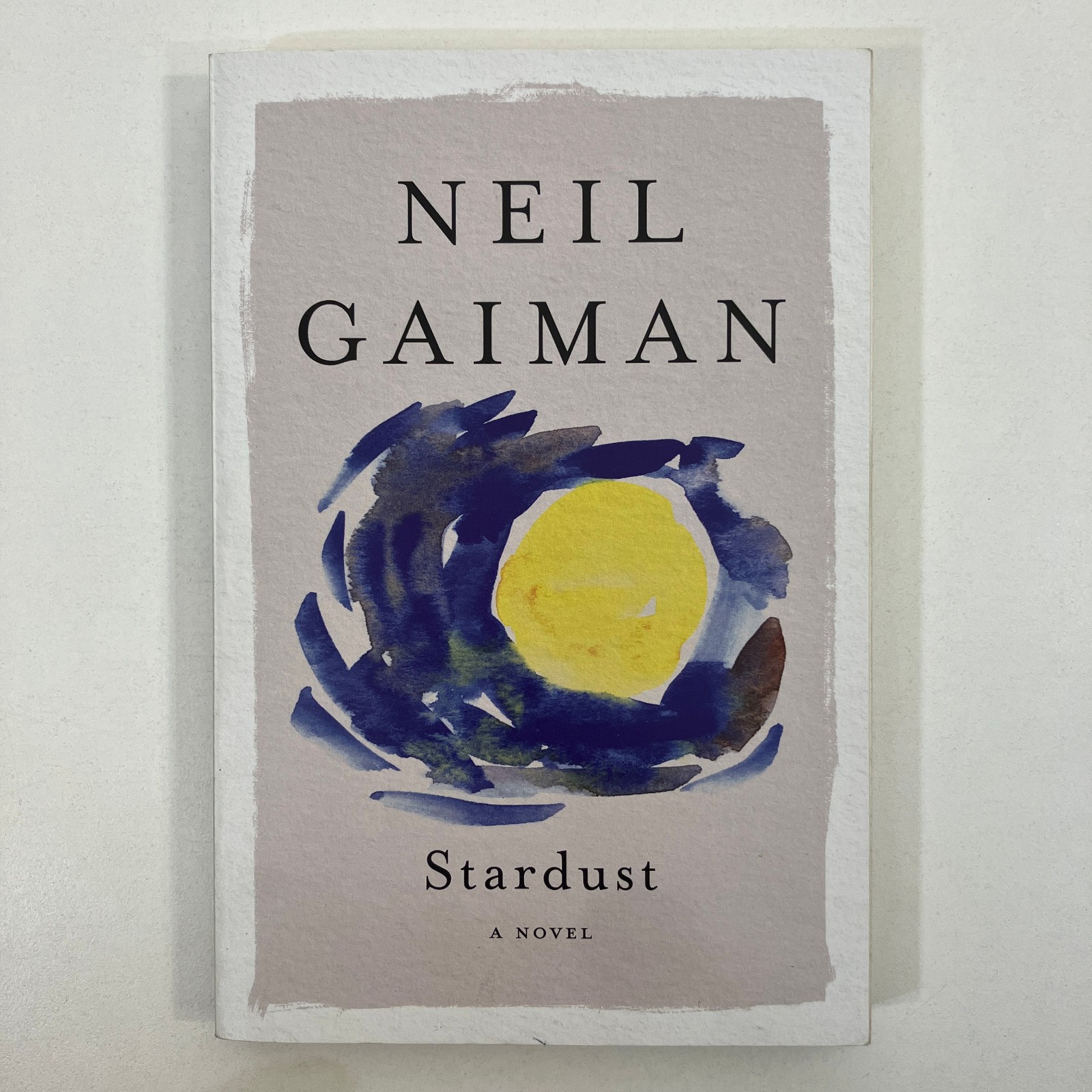 Stardust Neil Gaiman SIGNED William Morrow 2021 Fantasy Trade Paperback Novel