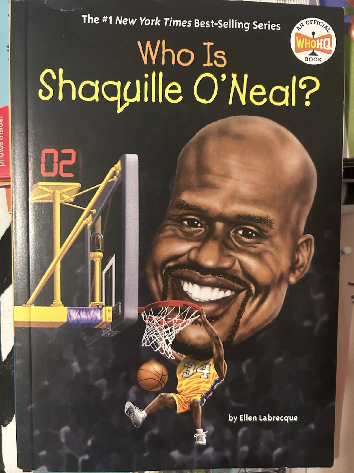 Penguin Workshop Who Is Shaquille O’Neal? Ellen Labrecque Paperback Ages 9-12