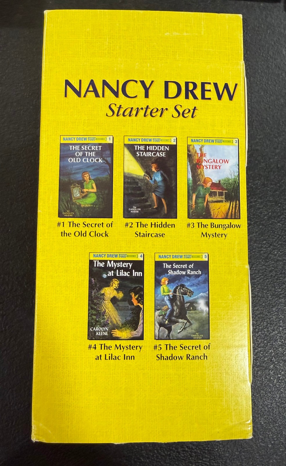 Nancy Drew Hardcover Starter Set (Box Set) Never read/Brand New Gift Set