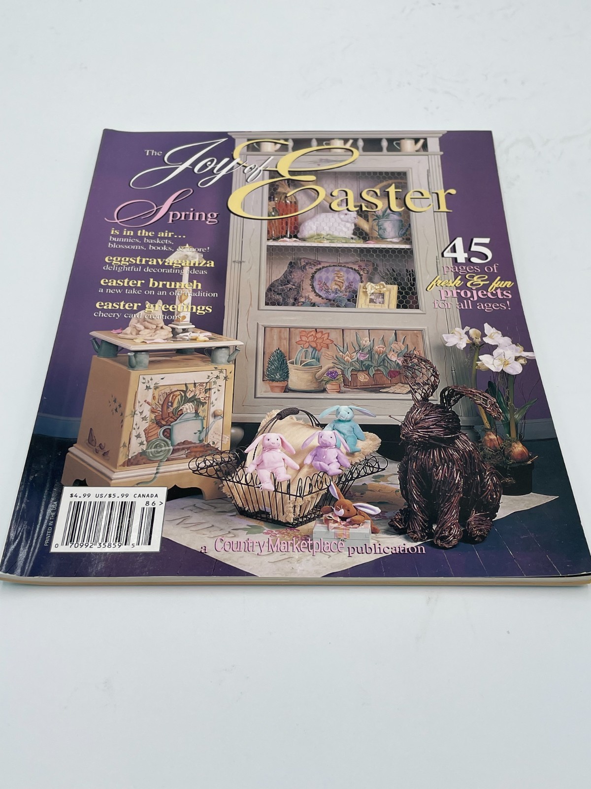 Country Market Place The Joy of Easter Magazine 45 pages of projects for all