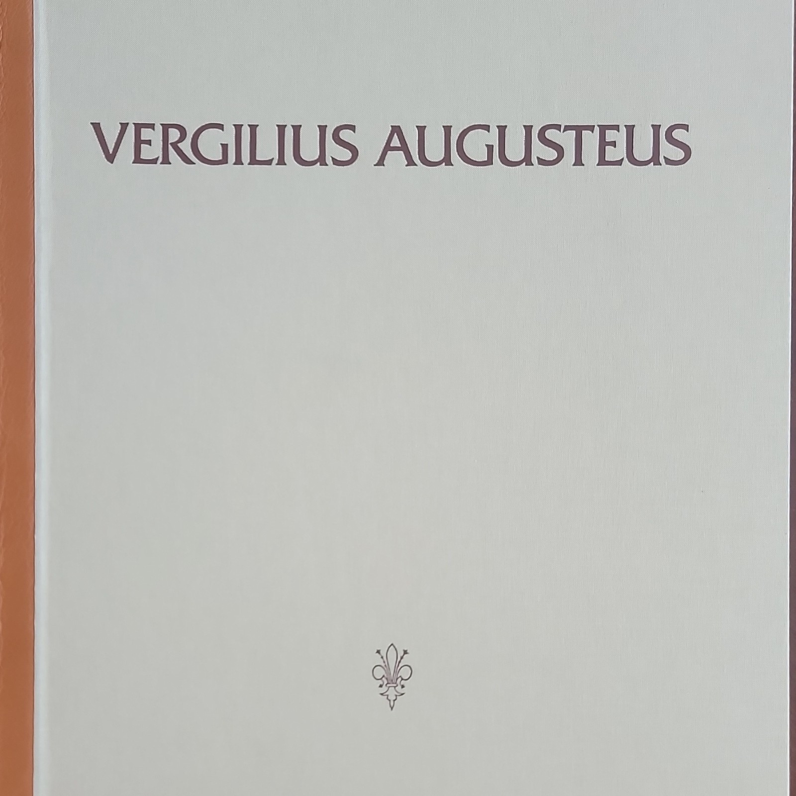 Akademische Druck Vergilius Augusteus Facsimile Illustrated Latin Hardcover 1976