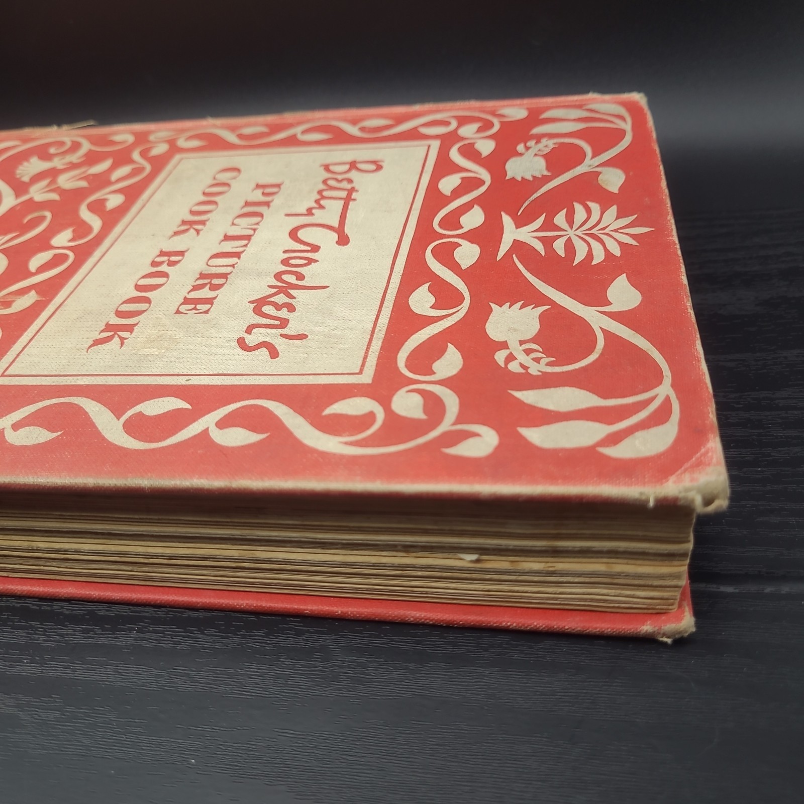Betty Crocker’s Red Picture Cook Book Vintage 1950 1ST EDITION Hardcover