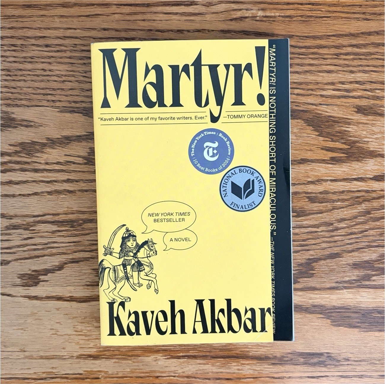 Kaveh Akbar Martyr! Paperback (English) Vintage Books Literary Fiction Novel