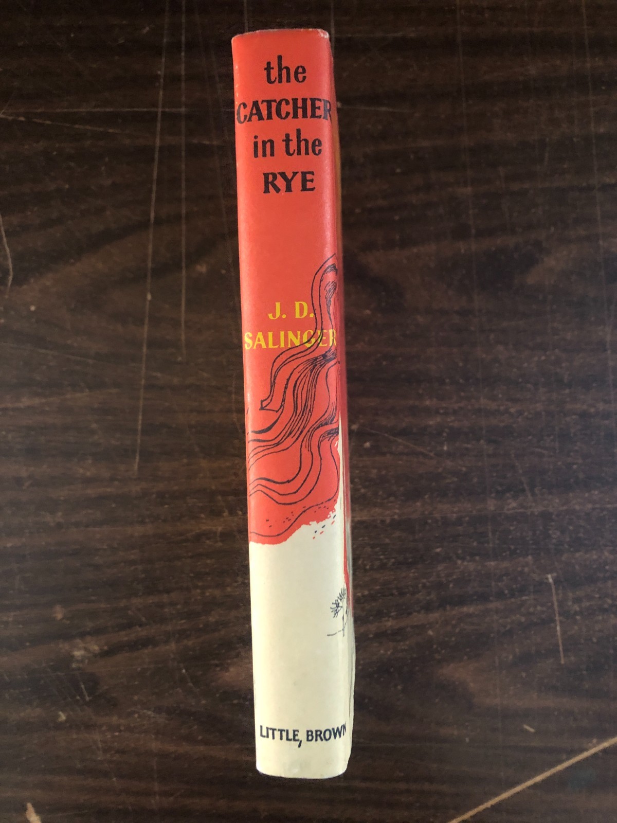 1983 BOMC The Catcher in the Rye J D SALINGER GUTTER CODE hb 5m Little Brown dj