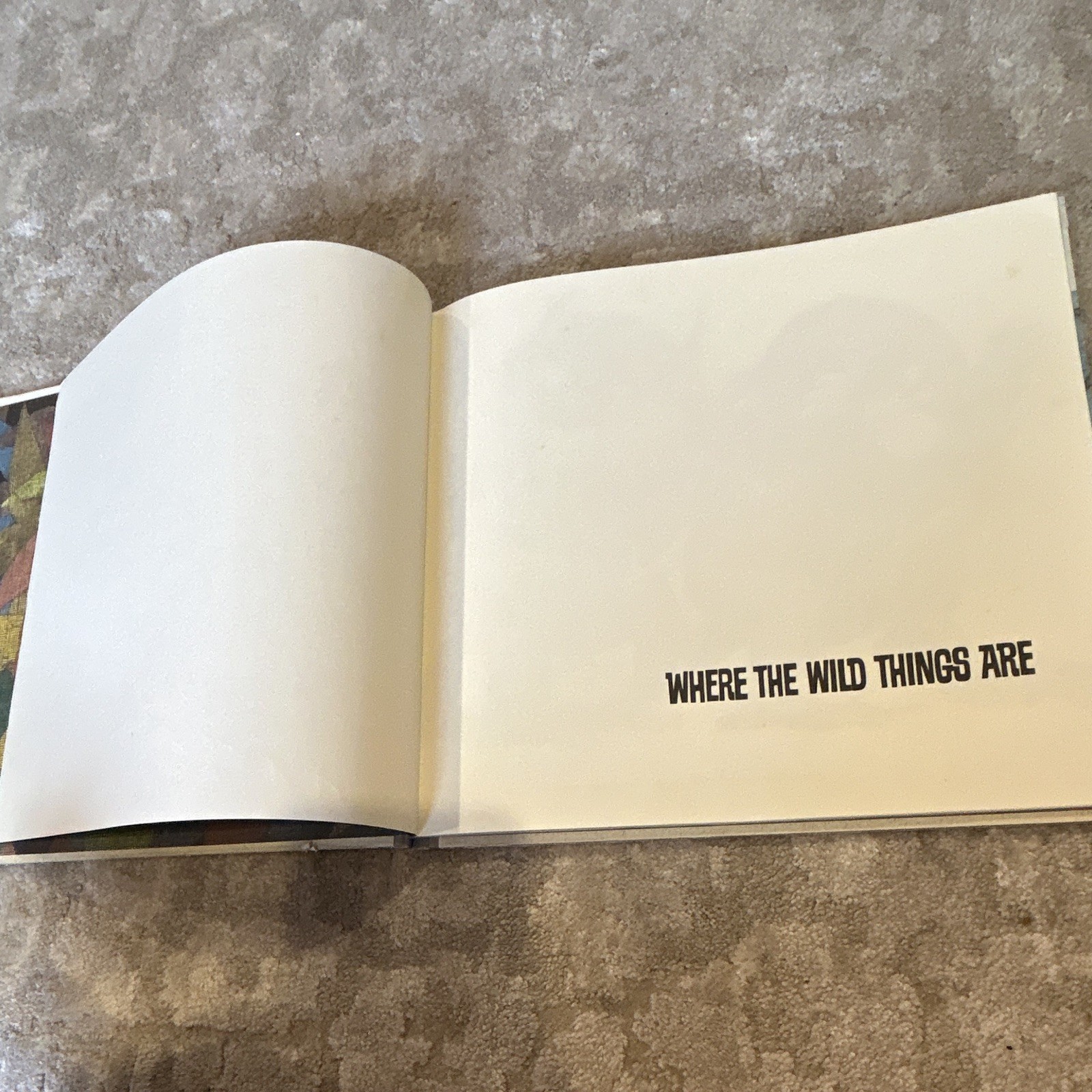 Maurice Sendak Where the Wild Things Are HC 25th Anniversary Ed