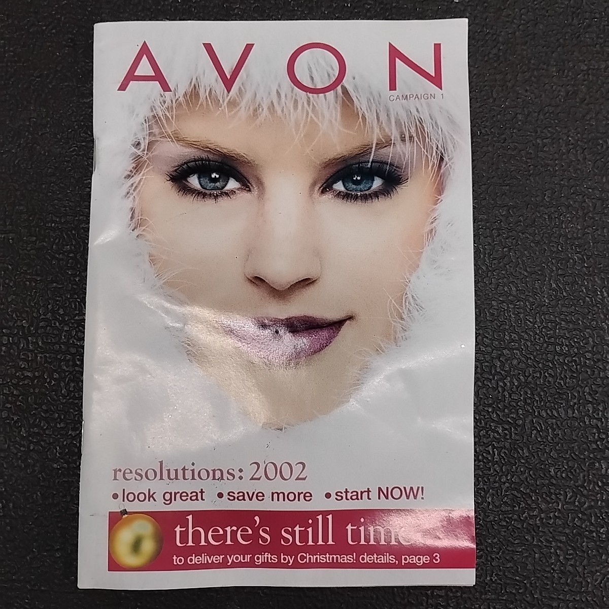 Vintage 2002 Avon Campaign 1 Resolutions Catalog