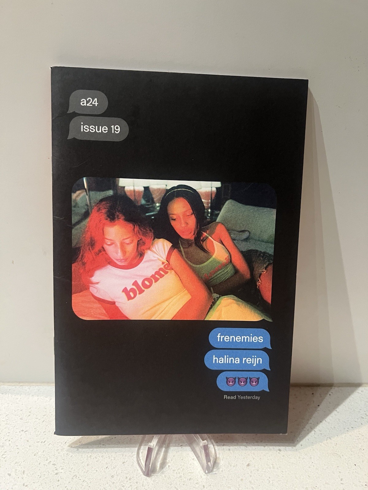 A24 Zine Issue 19 Frenemies | Halina Reijn A24 Collector Magazine