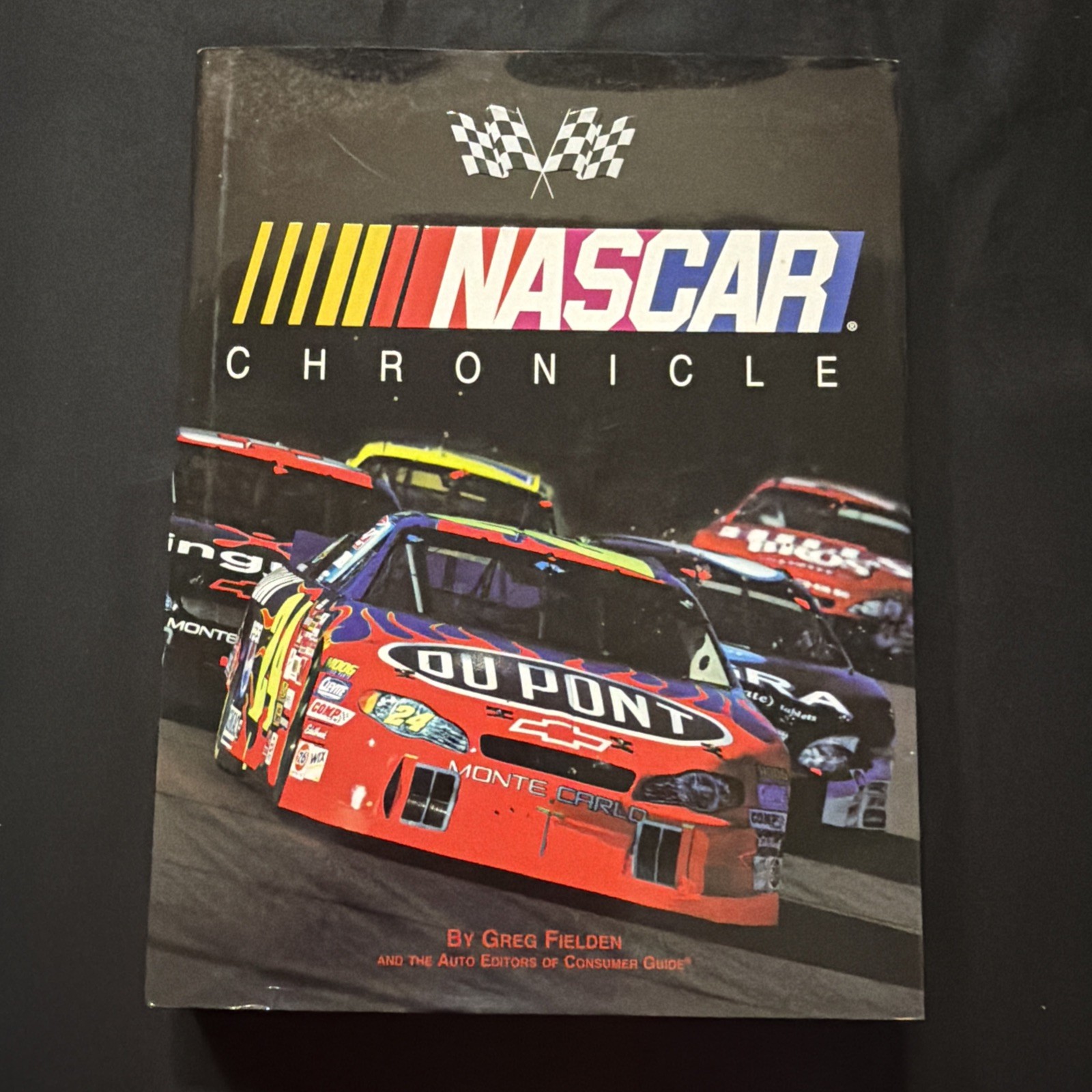 Nascar Chronicle Hardcover By Greg Fielden Racing Book 496 Pages As Pics ?