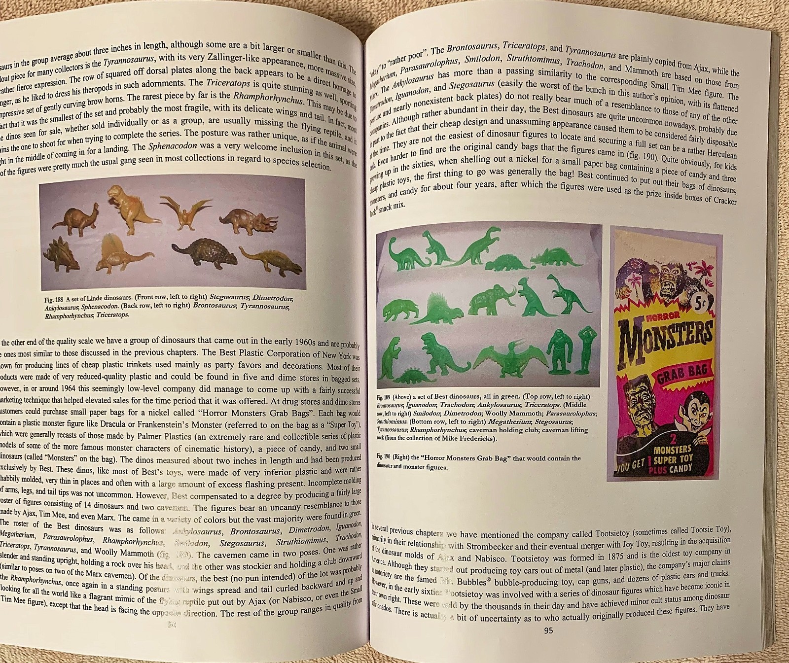 More Dinosaur Playsets & Figures Book Pfeiffer Prehistoric vintage Ajax TimMee