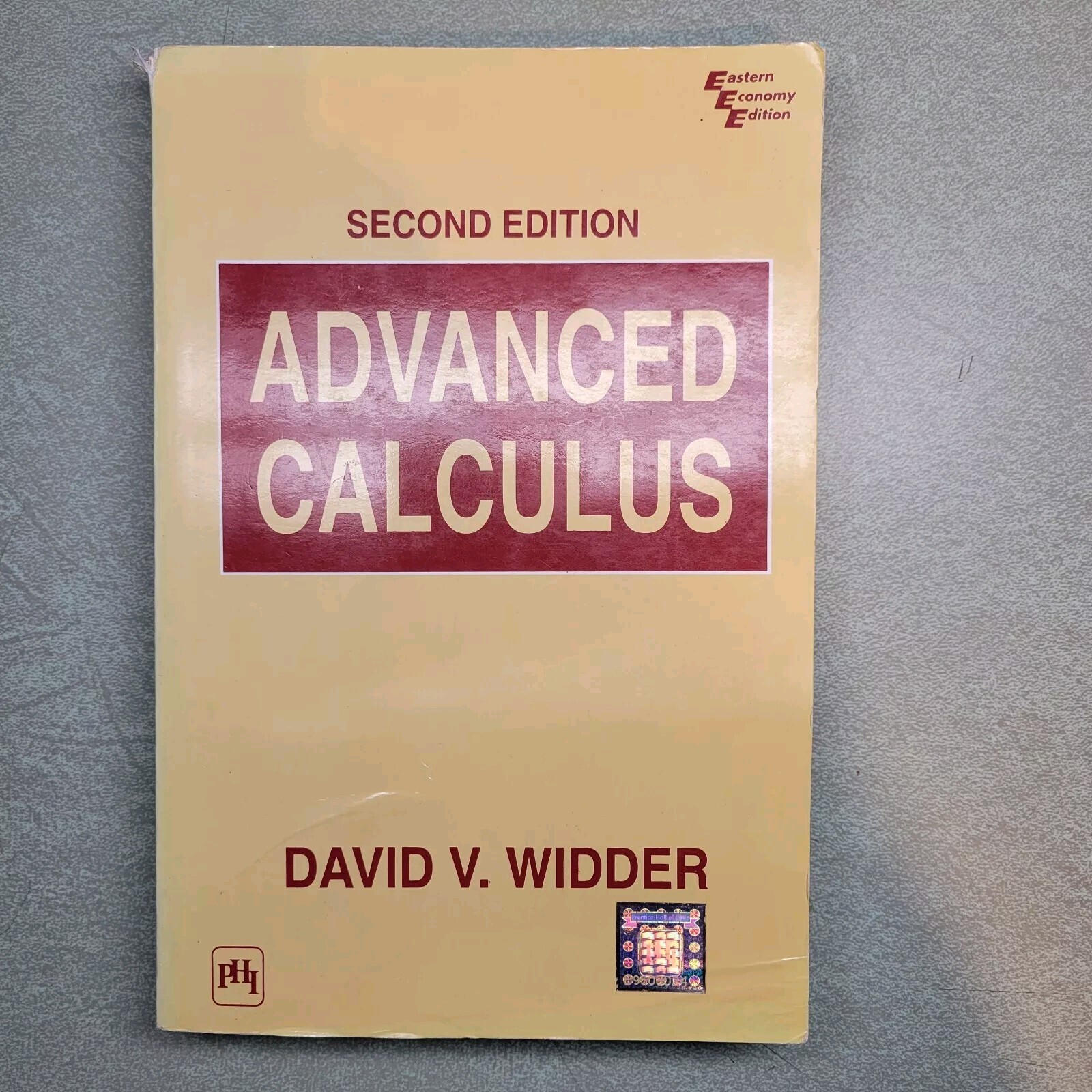 ADVANCED CALCULUS , SECOND EDITION , ISBN 978-81-203-0086-6