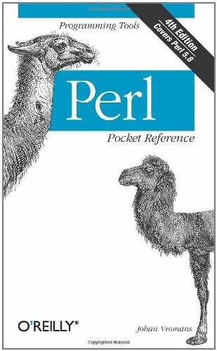 Perl Pocket Reference, 4th Edition – Paperback, by Vromans Johan – Very Good j