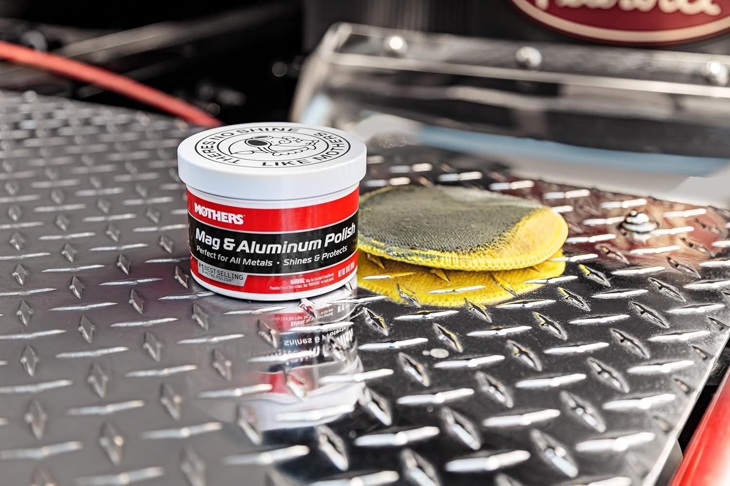 Mag & Aluminum Polish, 10 Oz. – Brilliant Shine, Easy to Use, for All Uncoated &