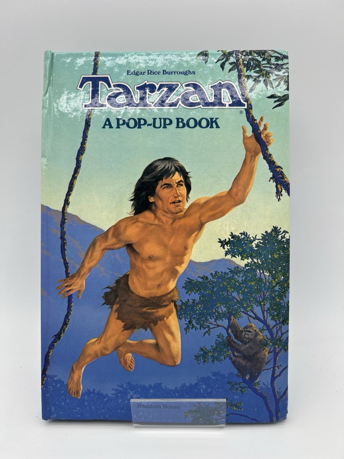 TARZAN POP-UP 1st edition hardcover 1984