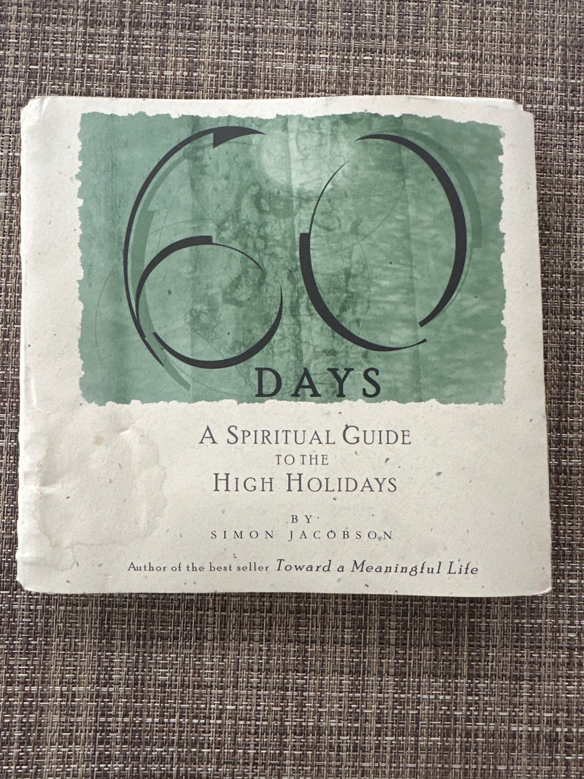 60 days a spiritual guide to yhe high holidays by Simon Jacobson