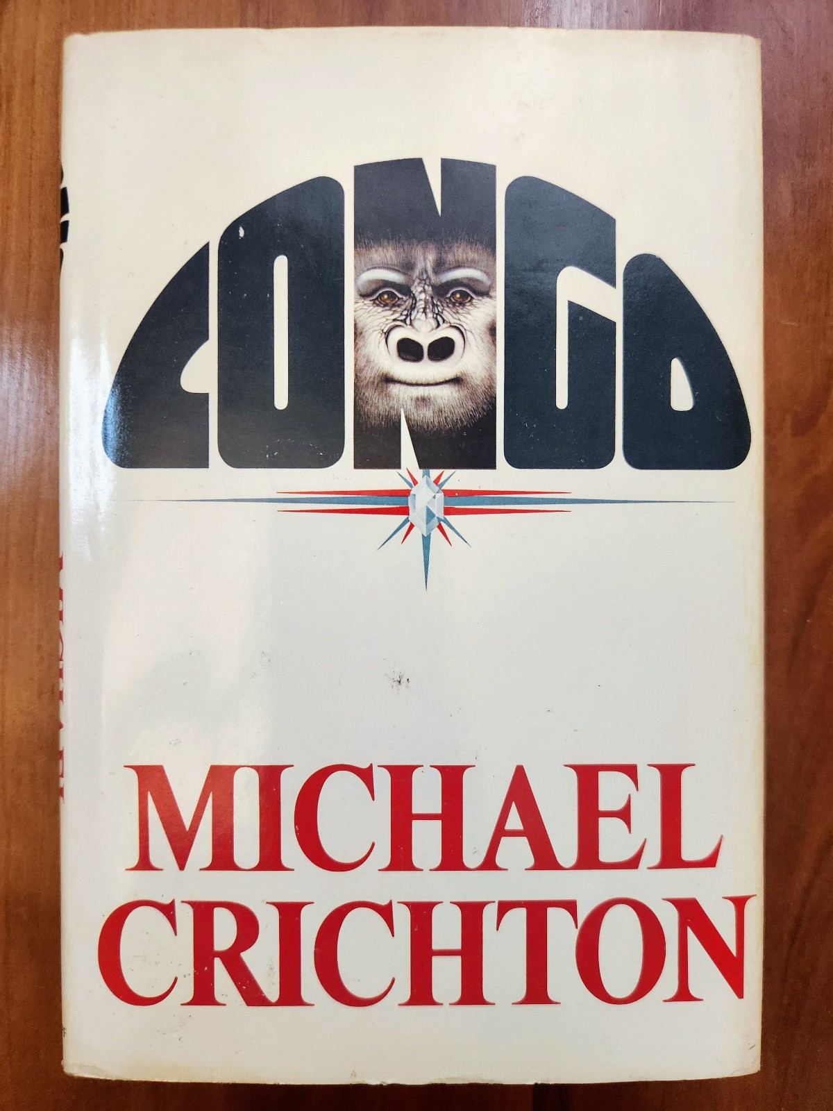 Congo Michael Crichton 1980 Hardcover Dust Jacket Vintage Book Club Edition