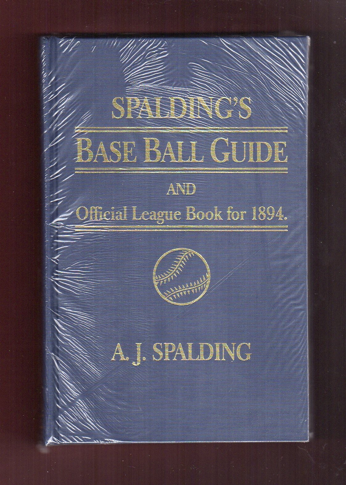 1894 SPALDING’S BASEBALL GUIDE ~ Amereon House | 166 pages ~ 1 of 80 REPRINT!