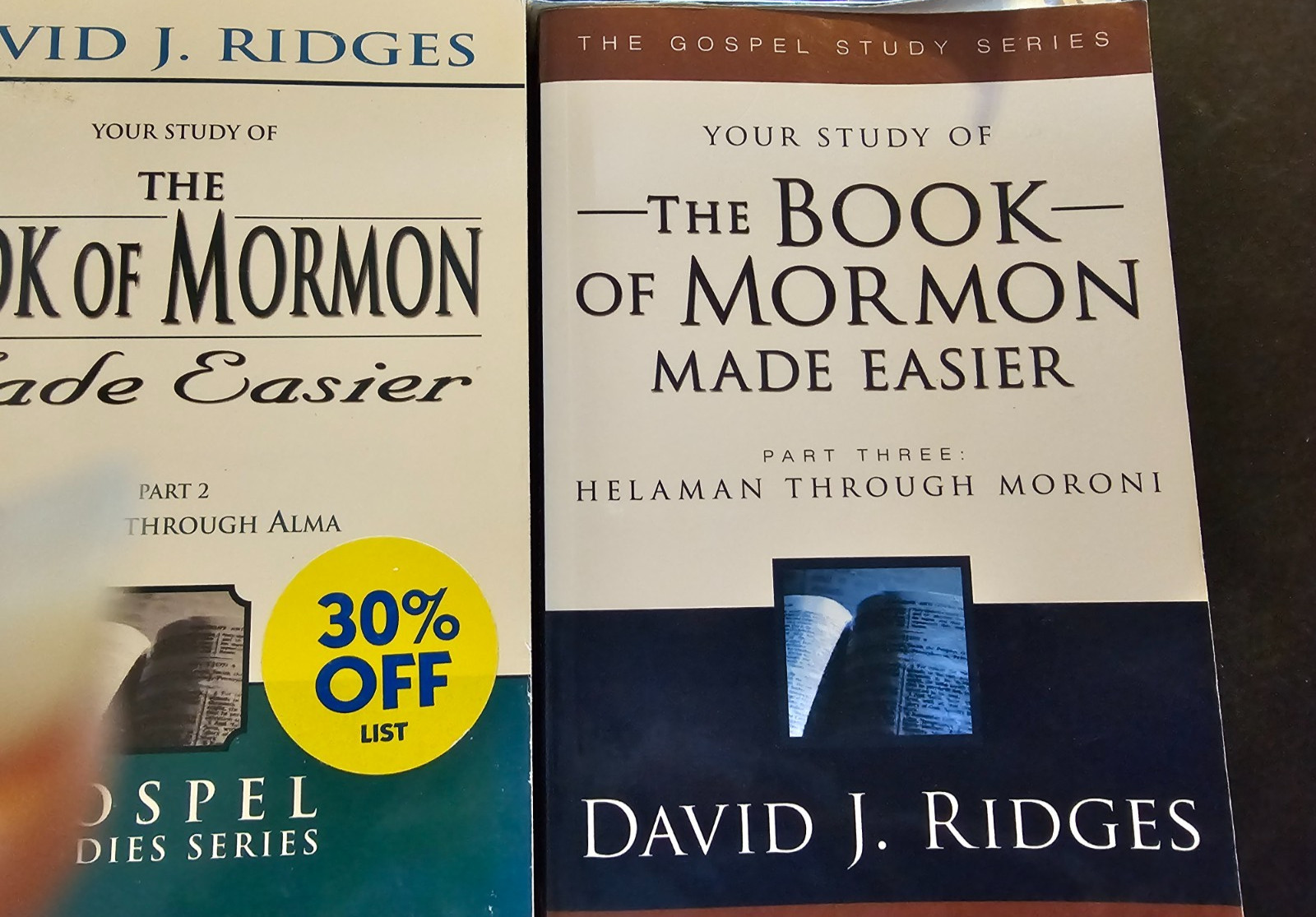 David J. Ridges, Lot 6 Doctrine & Covenants + Book of Mormon Sets Made Easier