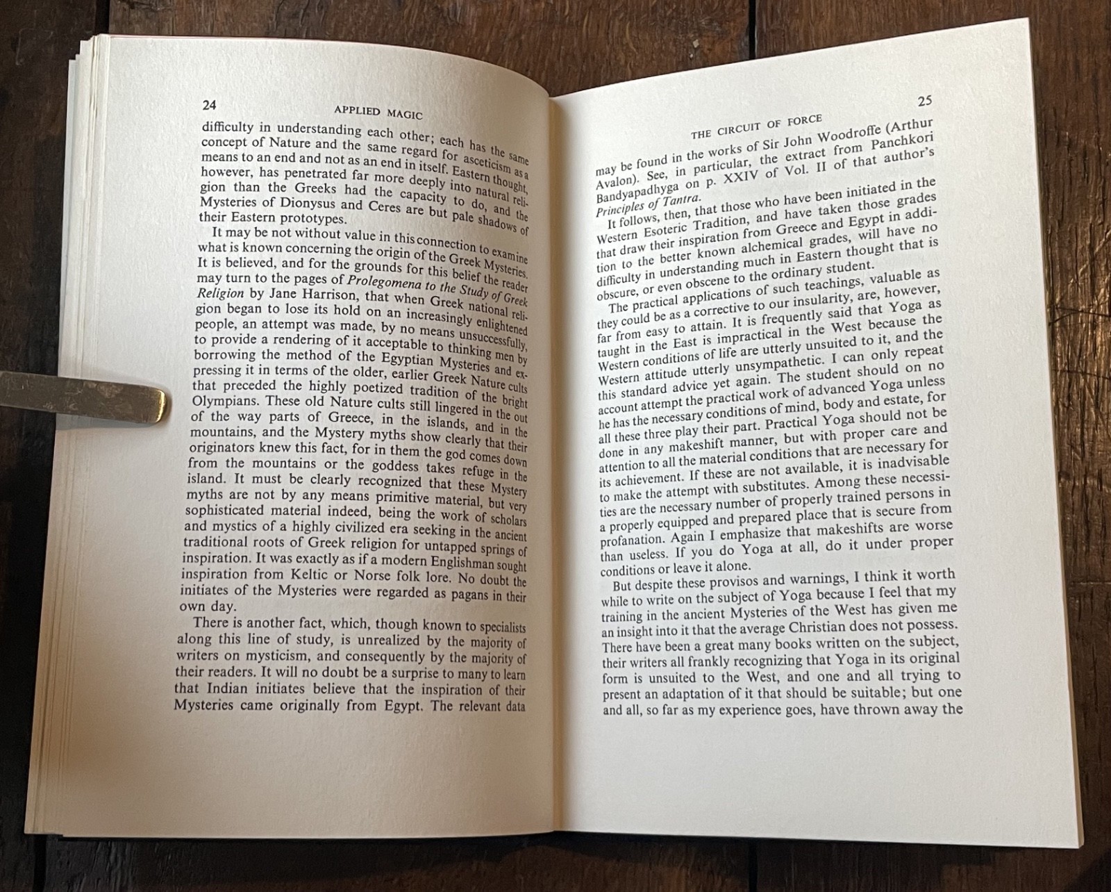 APPLIED MAGIC – Dion Fortune, 1973 – MYSTICISM, RITUALS, MAGICK, OCCULT