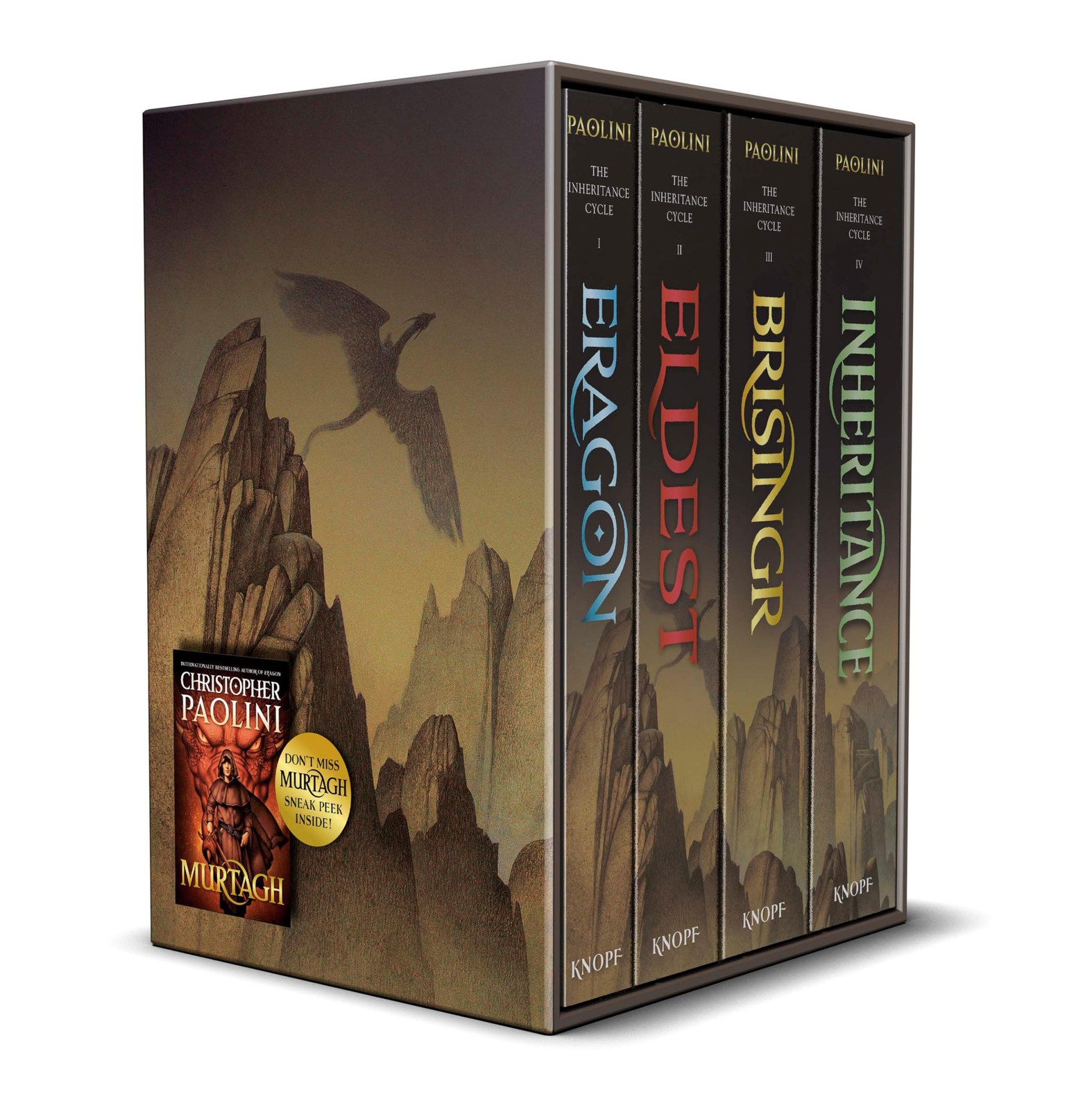 The Inheritance Cycle 4-Book Trade Paperback Boxed Set: Eragon; Eldest; Bris…