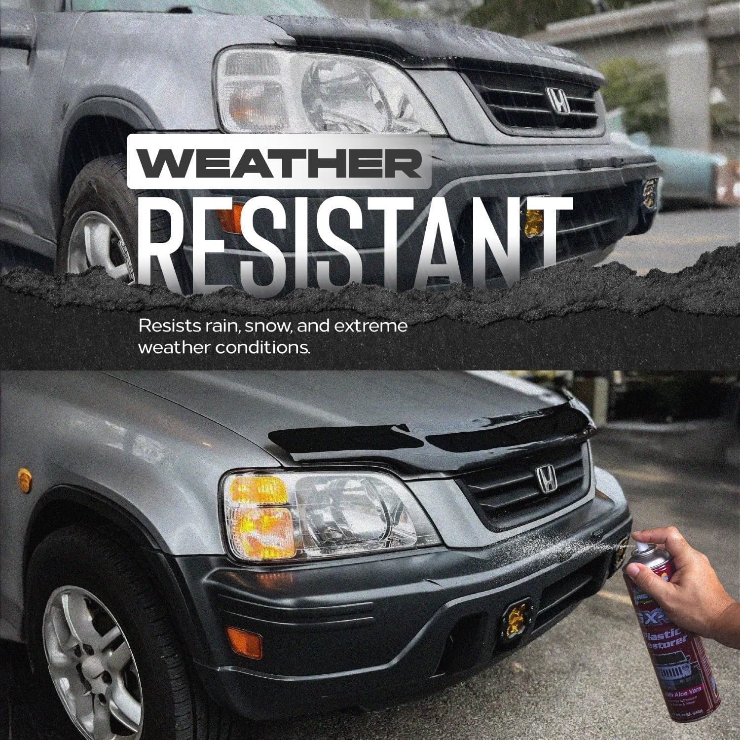 Versatile GX-3 Plastic Restorer – Interior & Exterior 8 fl oz Cleaner with Aloe