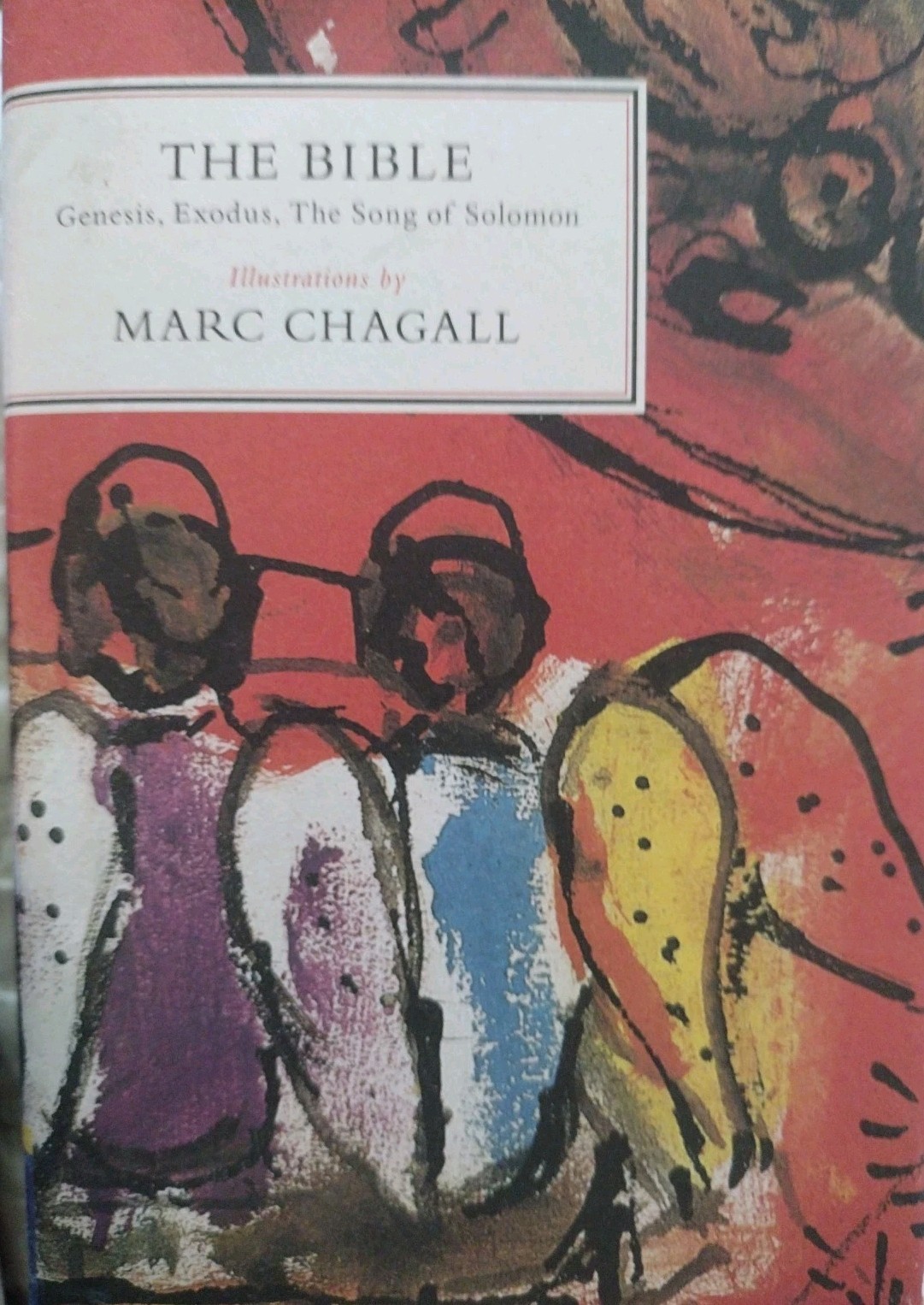 The Bible: Genesis, Exodus, The Song of Solomon, Chagall, HB, VG