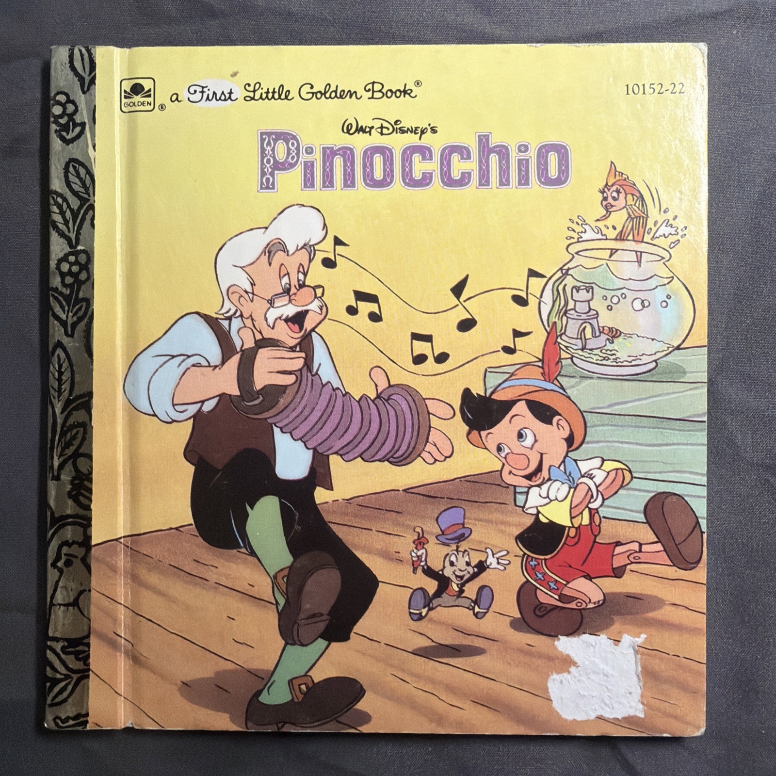 VINTAGE A FIRST LITTLE GOLDEN BOOK DISNEY’S PINOCCHIO 10152-22 1992 #83F