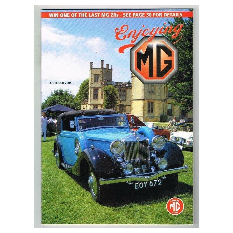 Enjoying MG Magazine October 2005 mbox3636/i MG Owners Club
